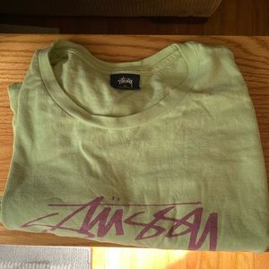 Stussy Long Sleeve Crewneck Tee